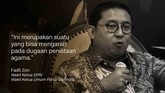 Pro Kontra Pembakaran Bendera Berkalimat Tauhid Pendapat sejumlah politikus terbelah dalam menyikapi insiden pembakaran bendera berkalimat tauhid. Ada yang menganggap bendera tersebut adalah bendera HTI.