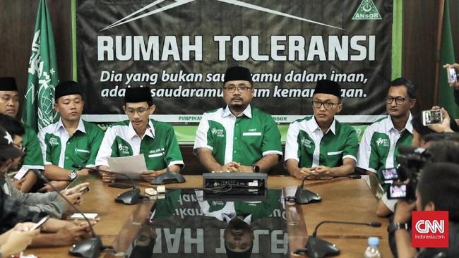 GP Ansor yang merupakan induk Banser tak bisa dibubarkan karena tidak ada unsur pidana terkait kasus pembakaran bendera.