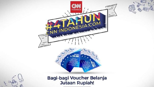 CNNIndonesia.com memberikan voucher belanja jutaan rupiah bagi para pembaca setia. Simak cara memenangkannya di sini.