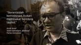 Pro Kontra Pembakaran Bendera Berkalimat Tauhid Pendapat sejumlah politikus terbelah dalam menyikapi insiden pembakaran bendera berkalimat tauhid. Ada yang menganggap bendera tersebut adalah bendera HTI.