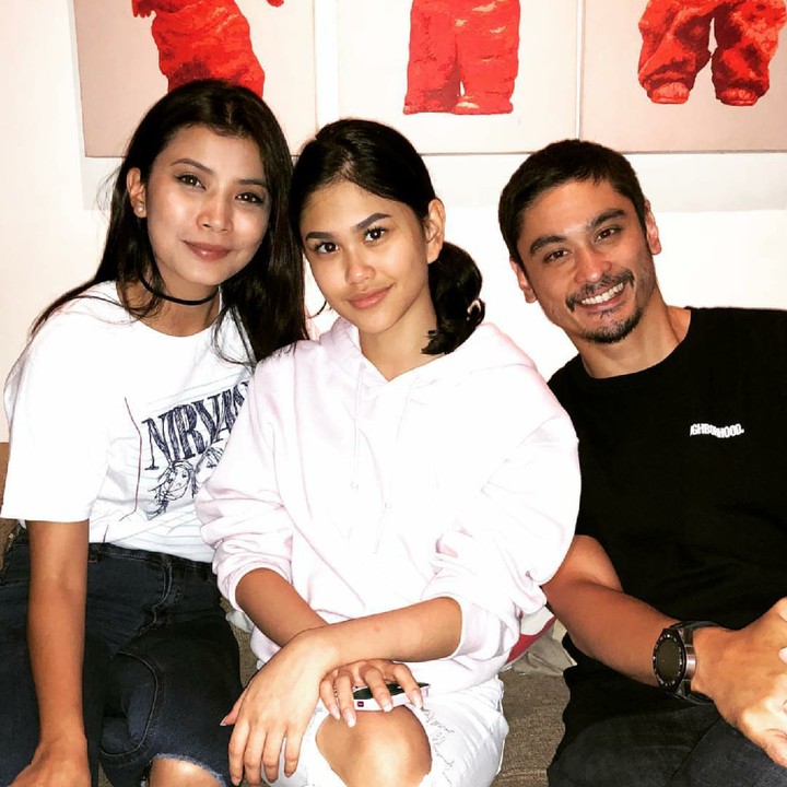 <p>Bunda Shen, Belleza, dan Ayah Reuben seperti kakak adik ya. (Foto: Instagram/kuskuskula)</p>