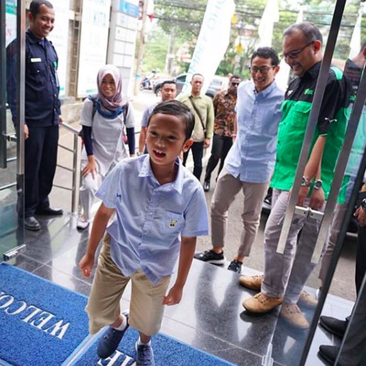 <p>Tahun ini, Sulaiman genap berumur 7 tahun, Bun. (Foto: Instagram/ @sandiuno)  </p>