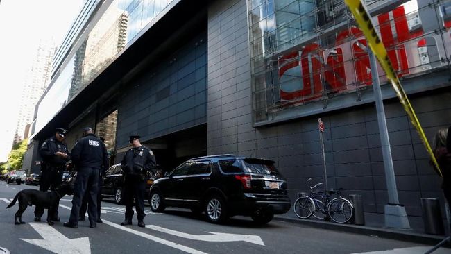 Paket Peledak Ditemukan di Kantor CNN New York