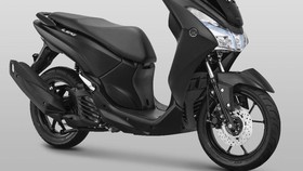 Motor Ojek 'Online' Yamaha Kini Menghitam