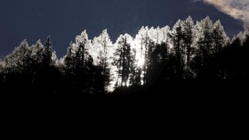FOTO: Musim Gugur di 'Gunung Iblis'