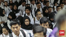 Hari Pertama SKD CPNS Diikuti 32 Ribu Orang di 42 Instansi