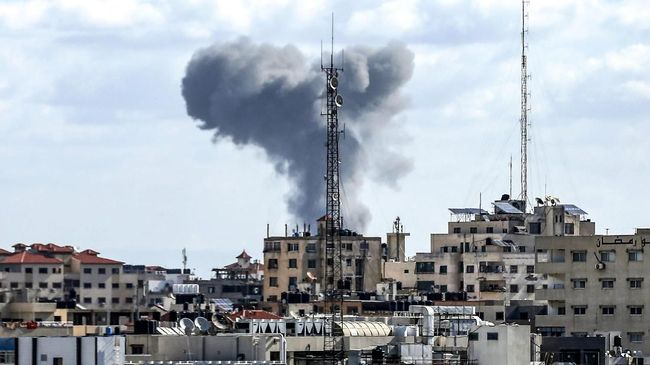 Balas Serangan Balon Peledak Hamas, Israel Gempur Gaza