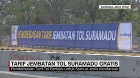 Tarif Jembatan Tol Suramadu Gratis