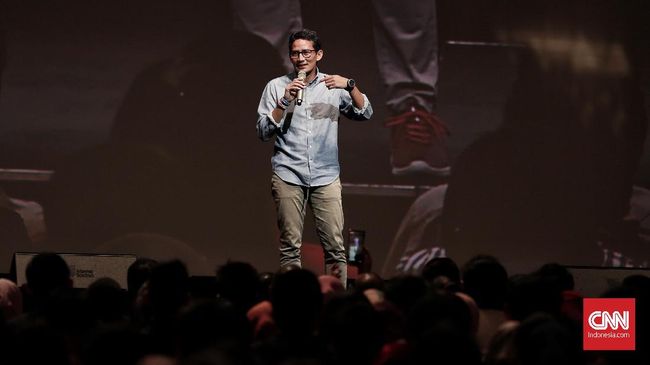 Sandiaga Sebut Tax Amnesty Ibarat Berburu di Kebun Binatang Bagi capres nomor urut 02, kebijakan tax amnesty ibarat berburu binatang di dalam kebun binatang alias mengejar target yang mudah didapatkan atau sudah taat.