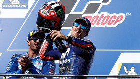FOTO: Vinales Akhiri Rekor Buruk Yamaha di MotoGP Australia