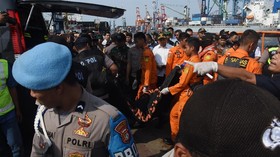 Area Evakuasi Korban Lion Air JT-610 Tergenang Air