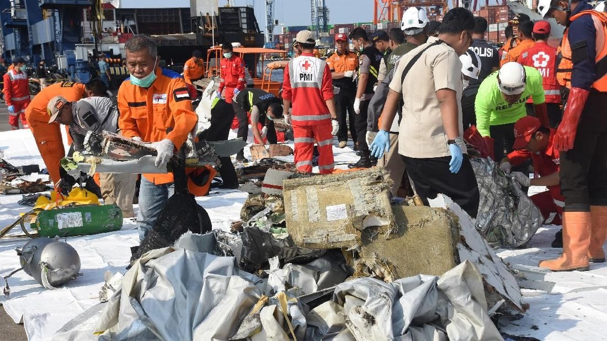 FOTO: Geliat Posko Evakuasi Korban Lion Air JT-610