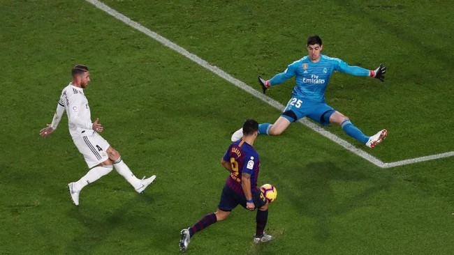 Berikut prediksi hasil pertandingan El Clasico antara Barcelona vs Real Madrid pada leg pertama semifinal Copa Del Rey di Stadion Camp Nou.