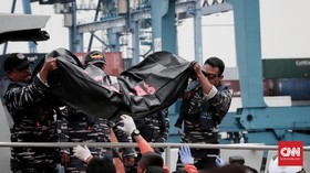 Tim DVI Sudah Terima 73 Kantong Jenazah Korban Lion Air
