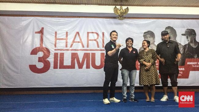 Peserta 1 Hari 3 Ilmu belajar banyak hal termasuk soal start up Gojek, hoaks, sampai menjadi sutradara.