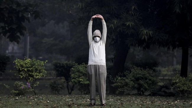 FOTO: New Delhi Dikepung Polusi