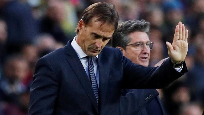 Julen Lopetegui yang dipecat pada Senin (29/10) waktu setempat termasuk ke dalam pelatih terburuk Real Madrid sejak tahun 2000.