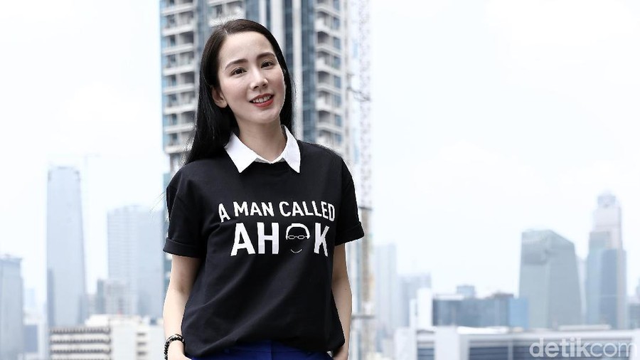 Jill Gladys Jill Gladys saat berkunjung ke kantor detikcom.