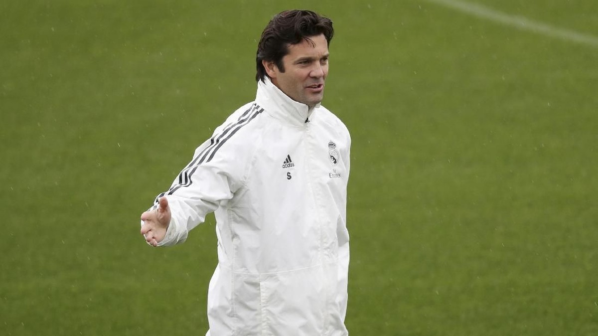 FOTO: Latihan Pertama Madrid Bersama Santiago Solari