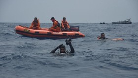 Penyelam TNI AL Temukan Badan Pesawat Lion Air JT-610