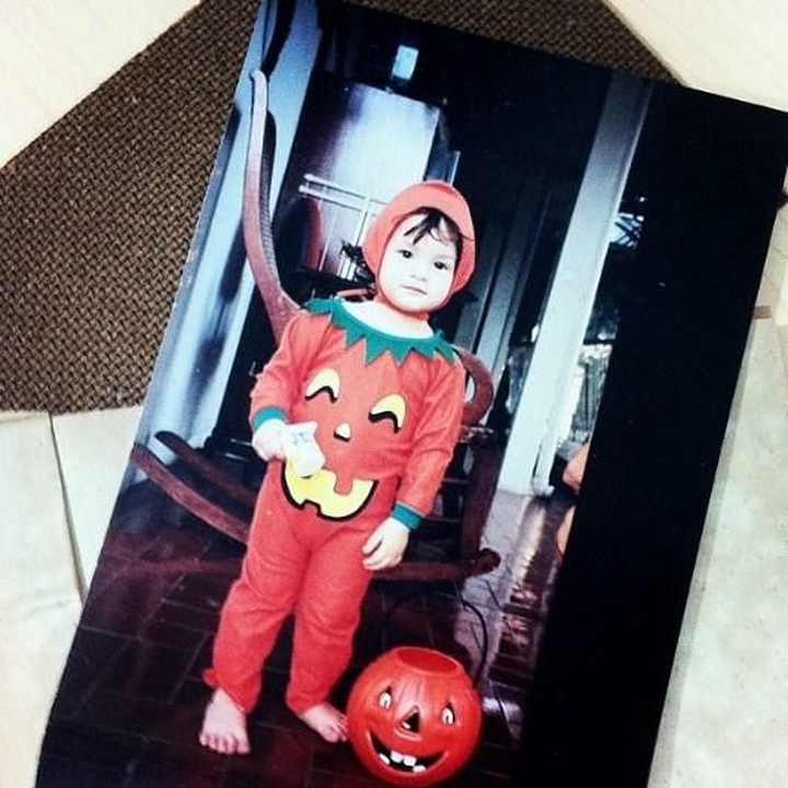 <p>Wah kalau yang pakai kostum Pumpkin Halloween ini Chelsea terlihat gemas banget.  (Foto: Instagram @chelseaislan)<br /><br /></p>