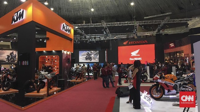 IMOS pada tahun ini diikuti lebih dari 50 merek industri sepeda motor.