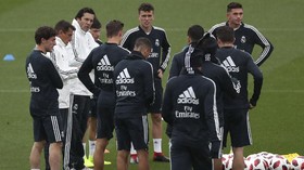 FOTO: Latihan Pertama Madrid Bersama Santiago Solari