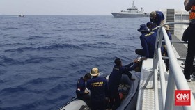 Benda Diduga Bodi Lion Air JT-610 Terdeteksi di Tanjung Pakis