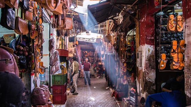 Kawasan Medina, Maroko, akan direnovasi dengan interior yang lebih modern.