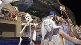 FOTO: Wujud <i>Halloween</i> di Seluruh Dunia Halloween menjelma sebagai sebuah parade yang selalu dirayakan di seluruh dunia pada penghujung bulan Oktober.