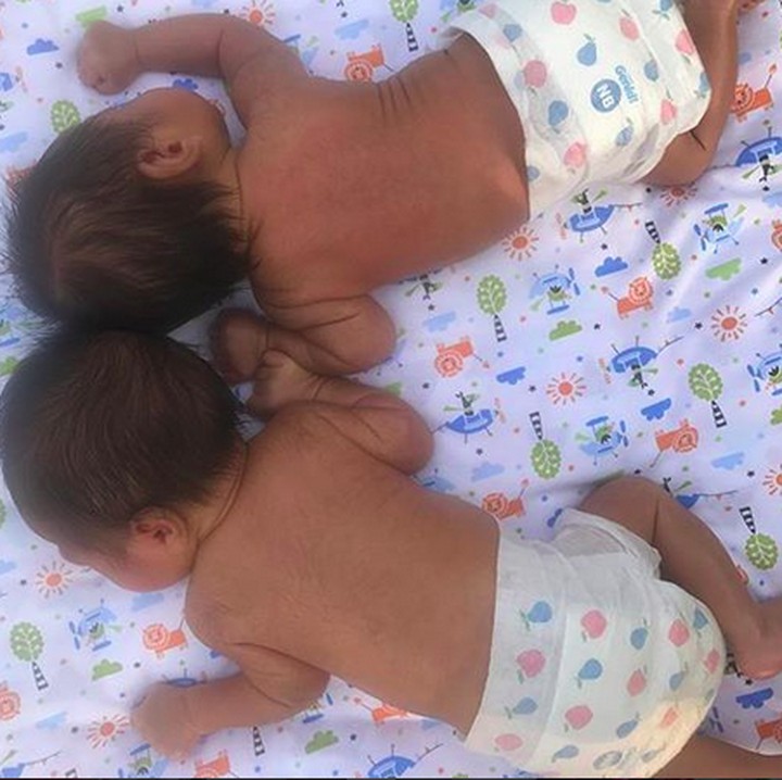 <p>Usai berjemur di pagi hari. Segar ya rasanya. (Foto: Instagram: @apriljasmine85)<br /><br /></p>