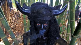 FOTO: Ritual Kebo-Keboan, Lestarikan Tradisi Lestarikan Alam