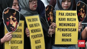 20 Tahun Kasus Munir, Jokowi Didesak Tetapkan Pelanggaran HAM Berat