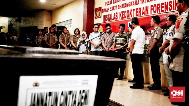 DVI sudah mengumpulkan 255 data antemortem dari keluarga korban Lion Air JT610 yang dikerucutkan menjadi 189 data. Sebanyak 183 diantaranya d