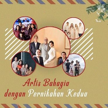 Infografis: Artis yang Bahagia dengan Pernikahan Kedua