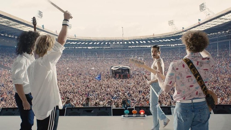 Bohemian Rhapsody bercerita Queen yang menggemparkan stadion Wembley, London, dalam festival Live Aid. Dari film ini terungkap fakta-fakta menarik dari Queen.