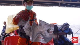 Turbin dan Badan Pesawat Lion Air JT-610 Ditemukan