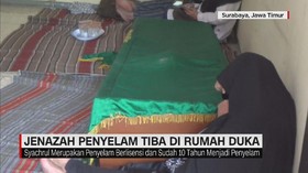 Jenazah Penyelam Tiba di Rumah Duka
