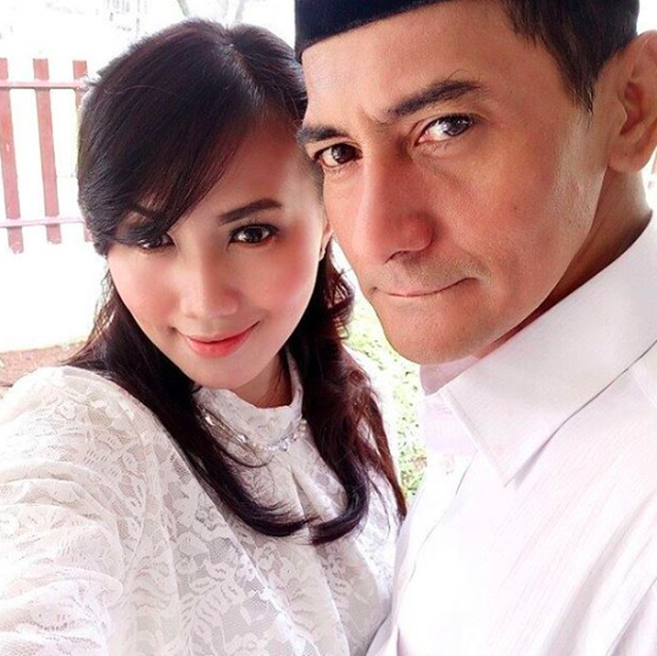 <p>George Taka bersama sang istri, Desty Amalia. Sebelumnya, George menikah dengan Kiki Rizky dan punya dua anak. (Foto: Instagram/ @destytaka)</p>