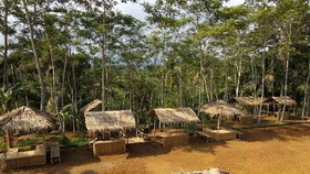 Permainan Tradisional jadi Daya Tarik Pasar Lodra Jaya