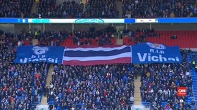 VIDEO: Penghormatan untuk Bos Leicester City