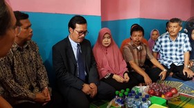 Dubes RI untuk Arab Saudi Kunjungi Keluarga Tuti Tursilawati