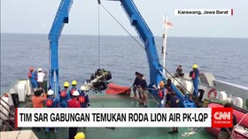 Tim SAR Gabungan Berhasil Mengangkat Roda Lion Air PK-LQP