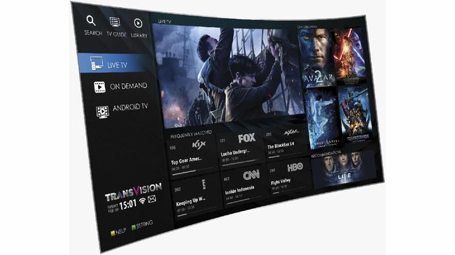 Transvision Internet TV.