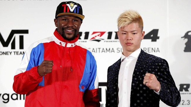 Kickboxer Jepang, Tenshin Nasukawa yakin bisa menaklukkan Floyd Mayweather Jr. dengan pukulan miliknya pada laga 31 Desember mendatang.