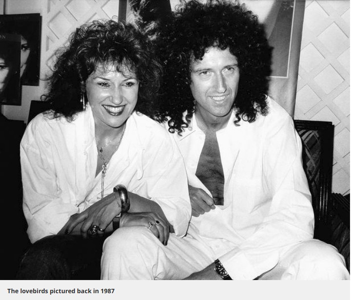 Potret Romantis Gitaris Legend 'Queen', Brian May dengan Istri