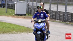 Jelang MotoGP 2019, Valentino Rossi Ditinggal Pelatih