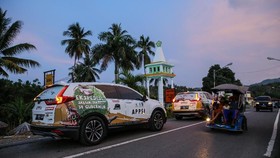 Jelajah Nusantara Bersama CR-V Turbo Nyaris Tembus 10 Ribu Km