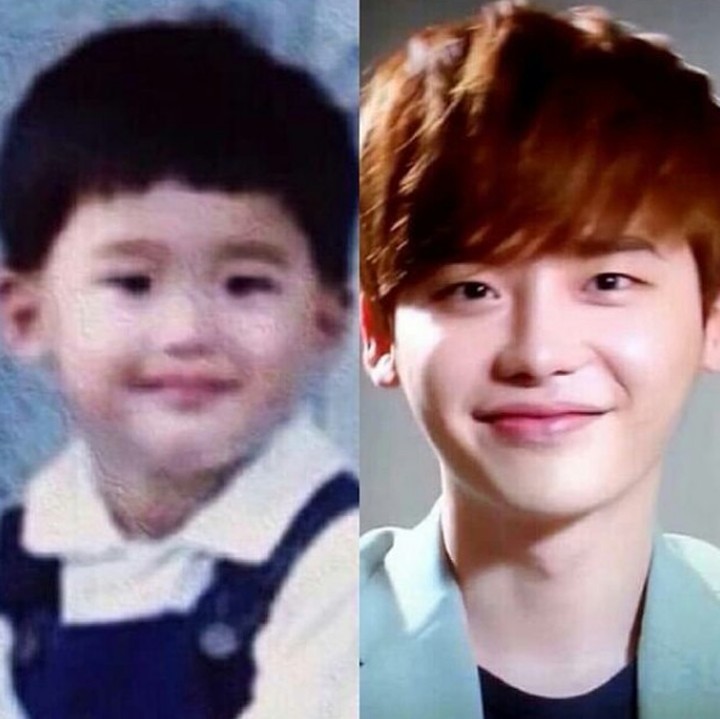 <p>Gimana Bun, mirip ya dengan masa kecilnya? (Foto: Instagram @leejongsuky)</p>