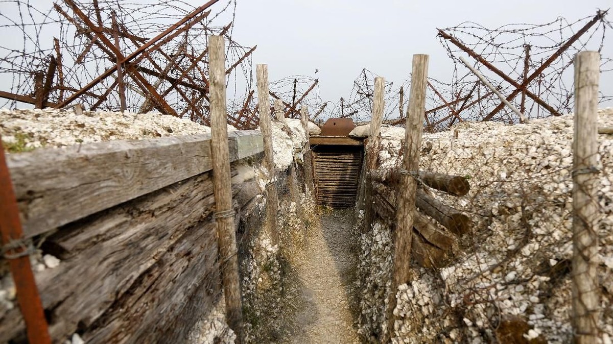 FOTO: Lokasi Perang Dunia Paling Brutal